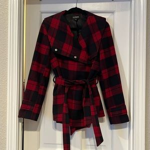 Red and Black Plaid Jacket - Coffeeshop - XL